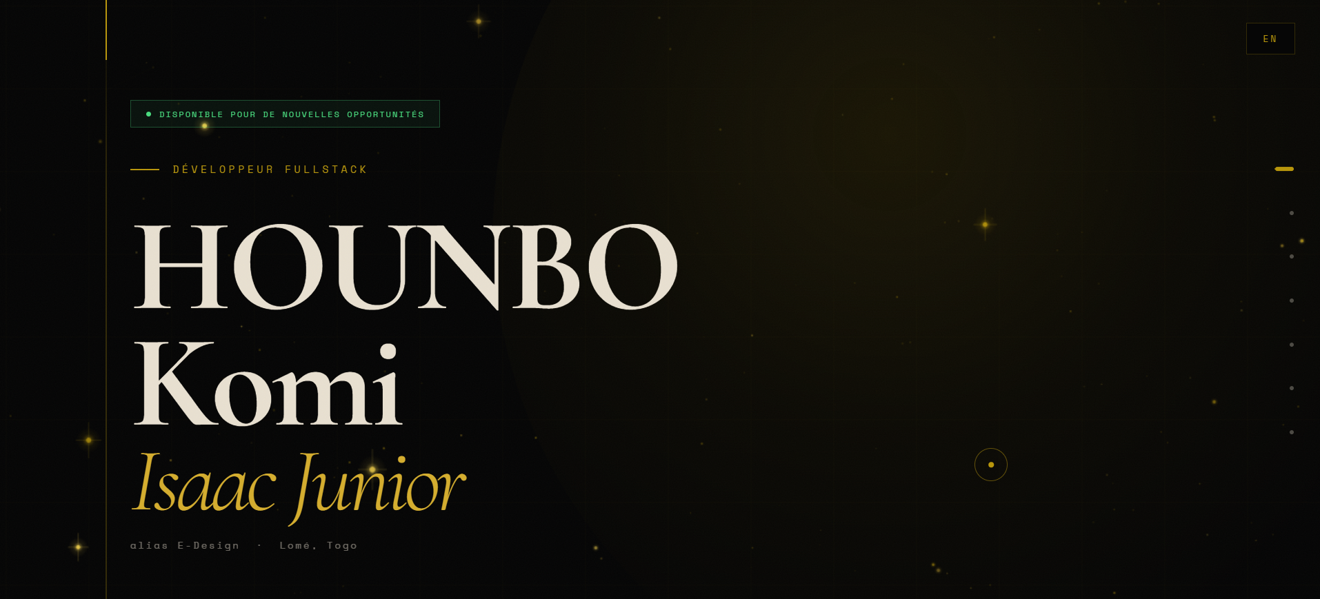 Aperçu Portfolio Personnel